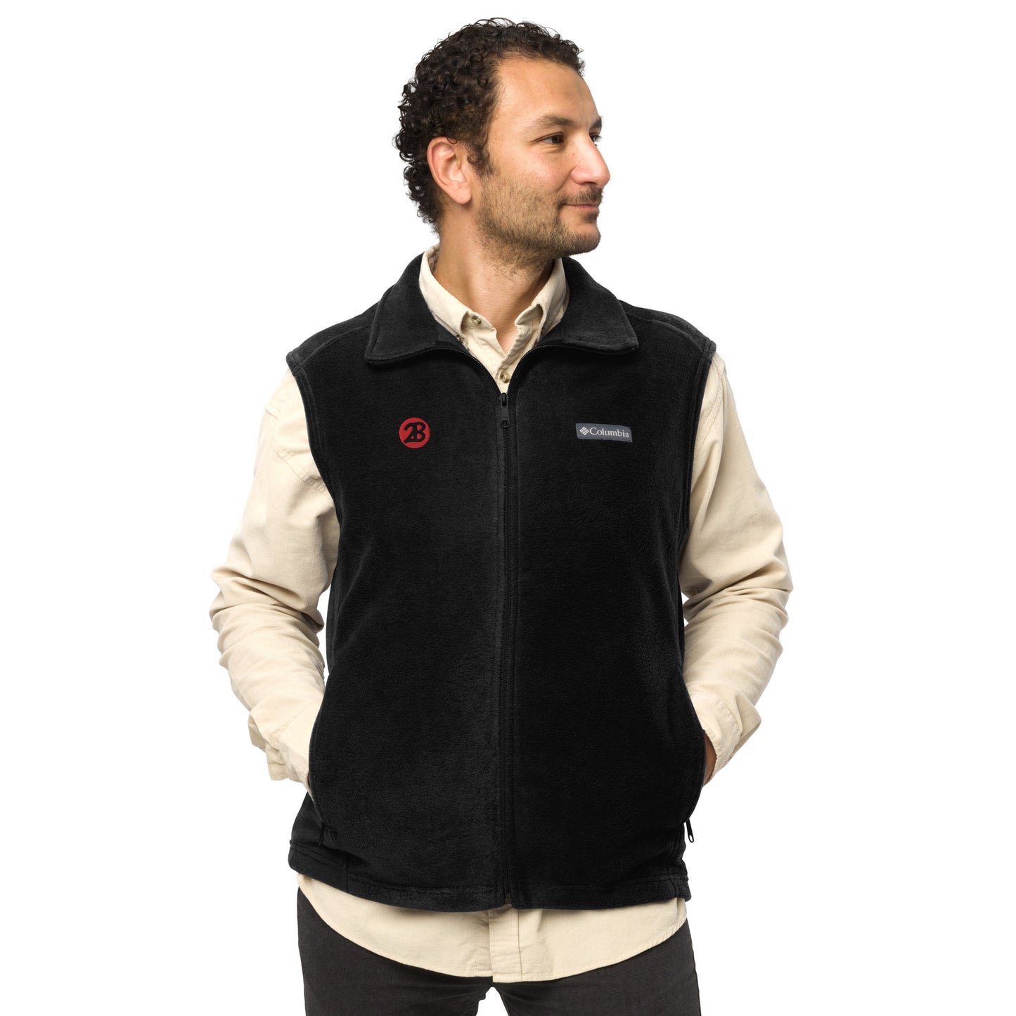 2Bdiscontinued. unisex columbia fleece vest