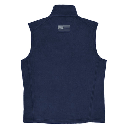 2Bdiscontinued. unisex columbia fleece vest