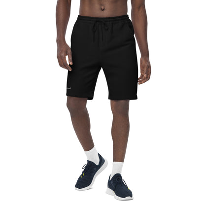 2Bdiscontinued. men's cotton fleece shorts blk