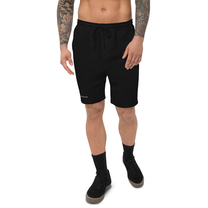 2Bdiscontinued. men's cotton fleece shorts blk