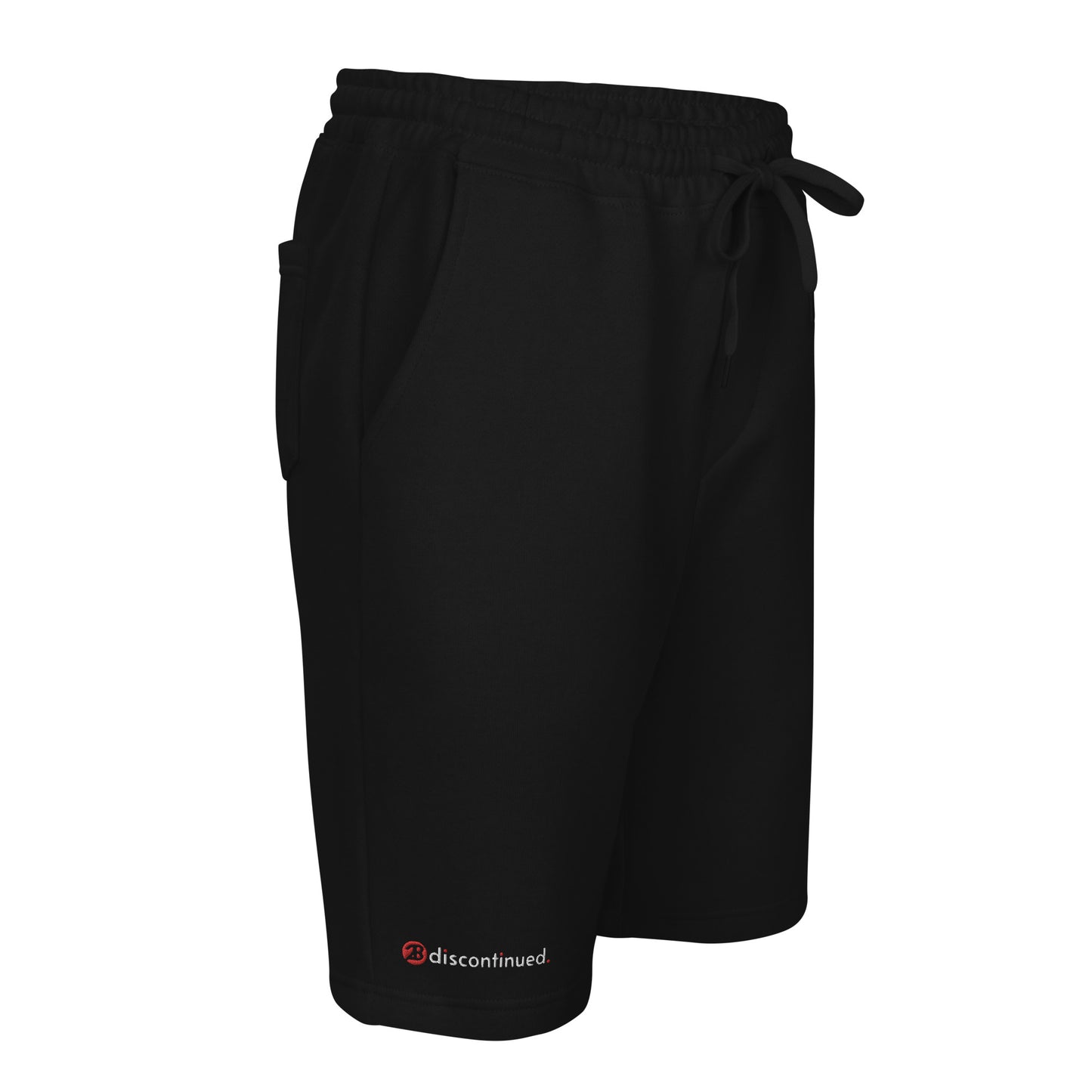 2Bdiscontinued. men's cotton fleece shorts blk