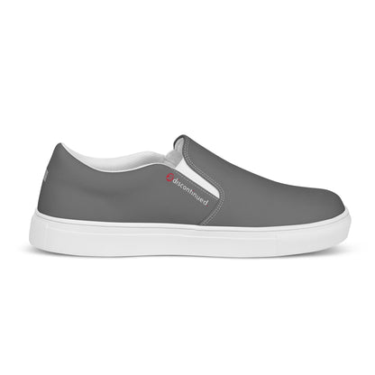 2Bdiscontinued. men’s slip-on canvas shoes gry