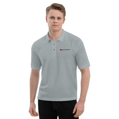 2Bdiscontinued. men's premium polo