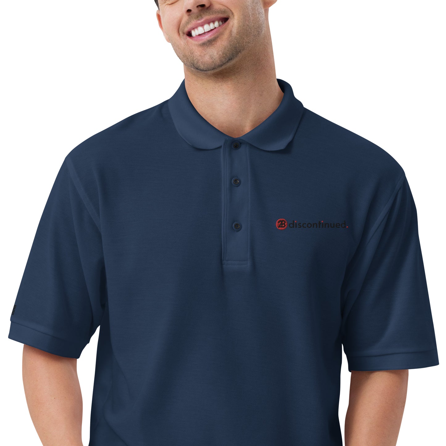 2Bdiscontinued. men's premium polo