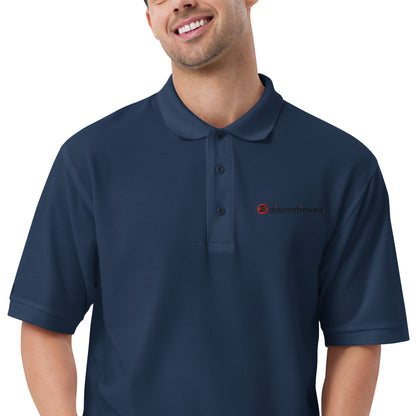 2Bdiscontinued. men's premium polo