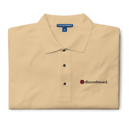 2Bdiscontinued. men's premium polo