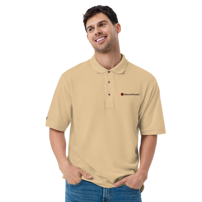 2Bdiscontinued. men's premium polo