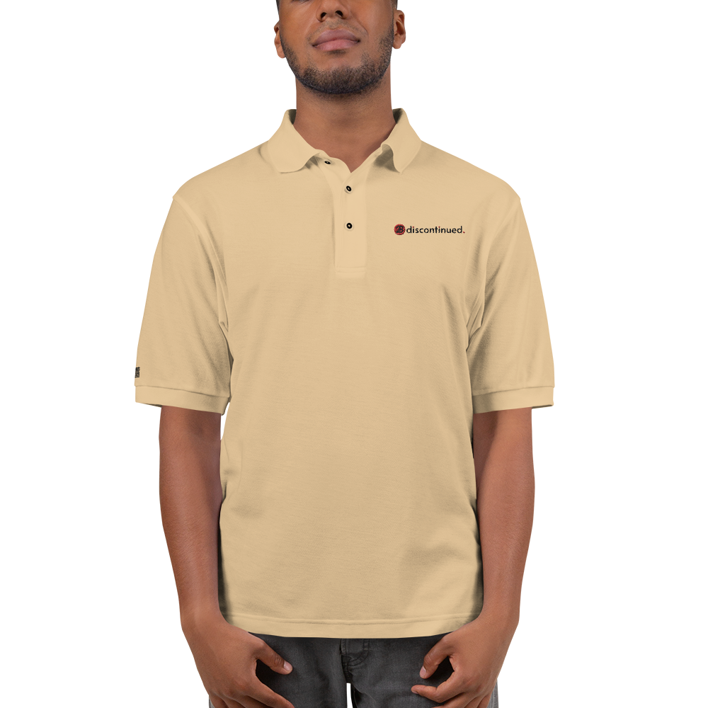 2Bdiscontinued. men's premium polo