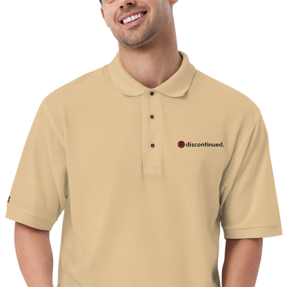 2Bdiscontinued. men's premium polo