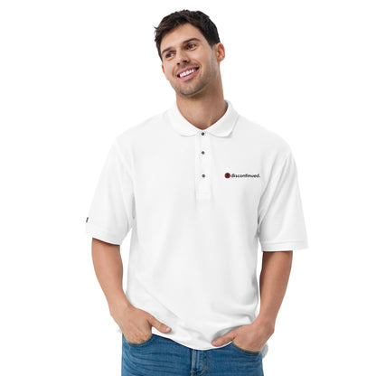 2Bdiscontinued. men's premium polo