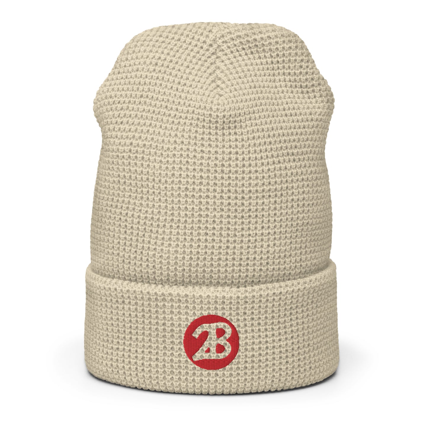 2Bdiscontinued. embroidered richardson waffle beanie 2B