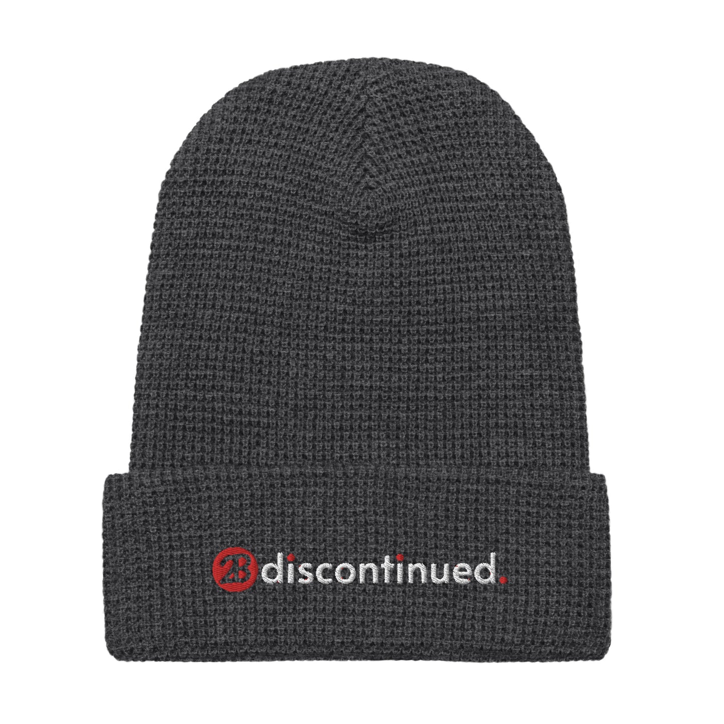 2Bdiscontinued. embroidered richardson waffle beanie dsc