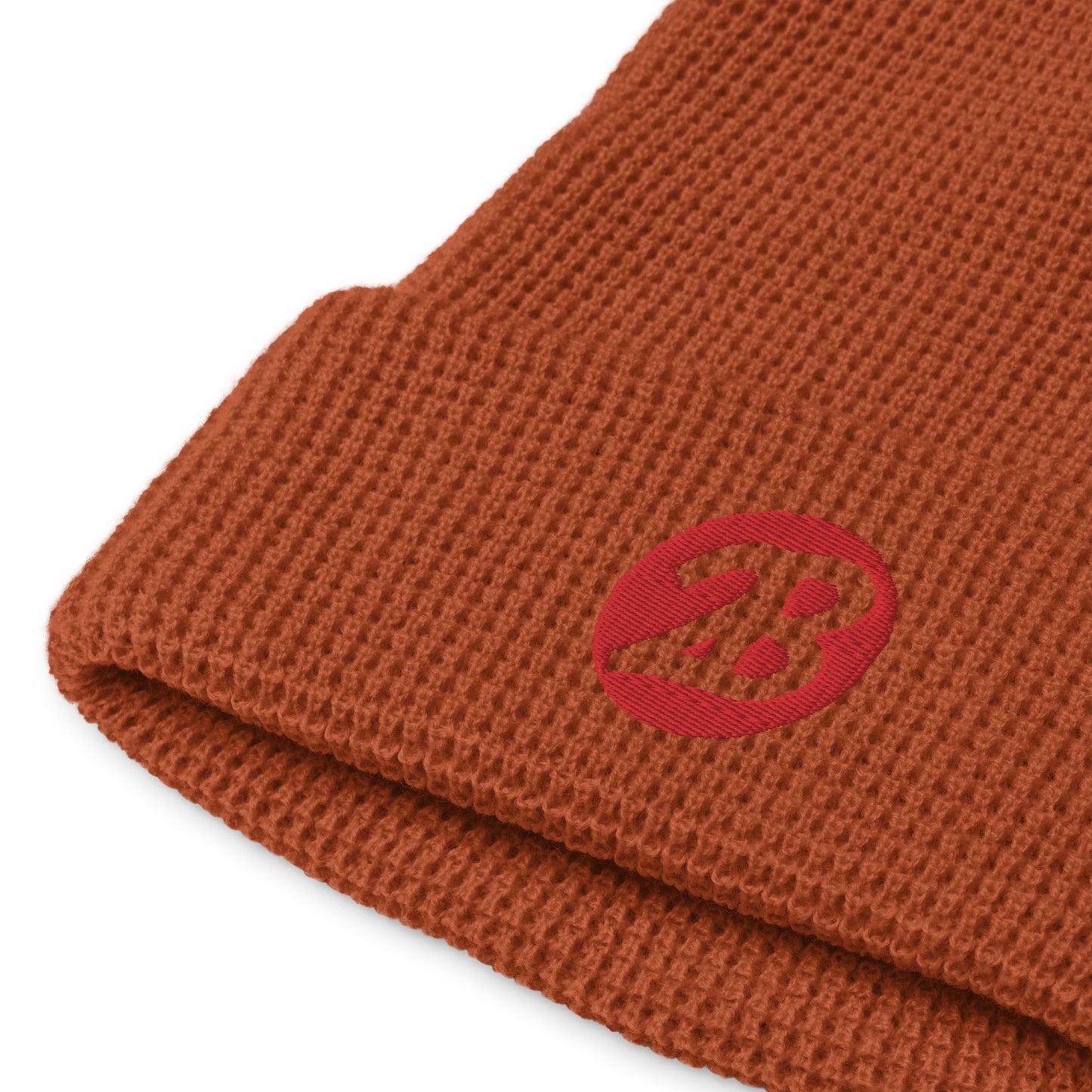 2Bdiscontinued. embroidered richardson waffle beanie 2B