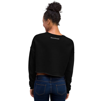 2Bdiscontinued. women's crop sweatshirt