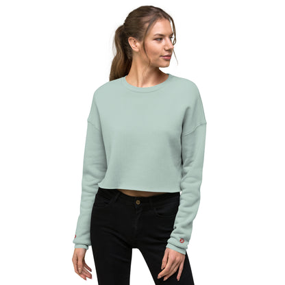 2Bdiscontinued. women's crop sweatshirt