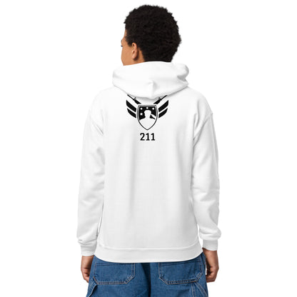 2Bdiscontinued. youth blk211 hoodie